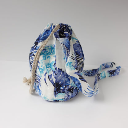 THIDA BREEZE 巾着ショルダーBag（Botanical）