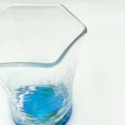 RYUKYU GLASS WORKS 海風 オキナワオーシャン 六角グラス