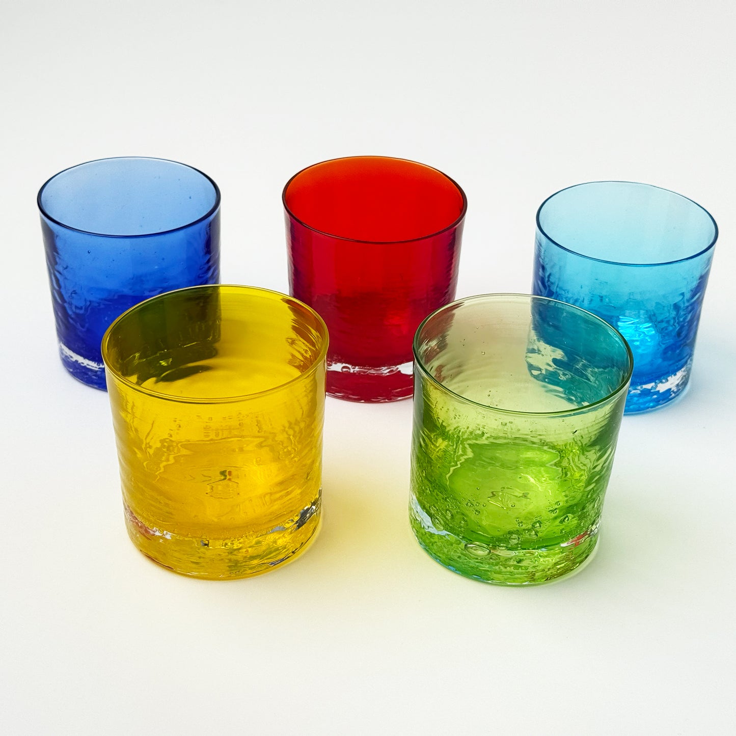 RYUKYU GLASS WORKS 海風 ネオン ロックグラス