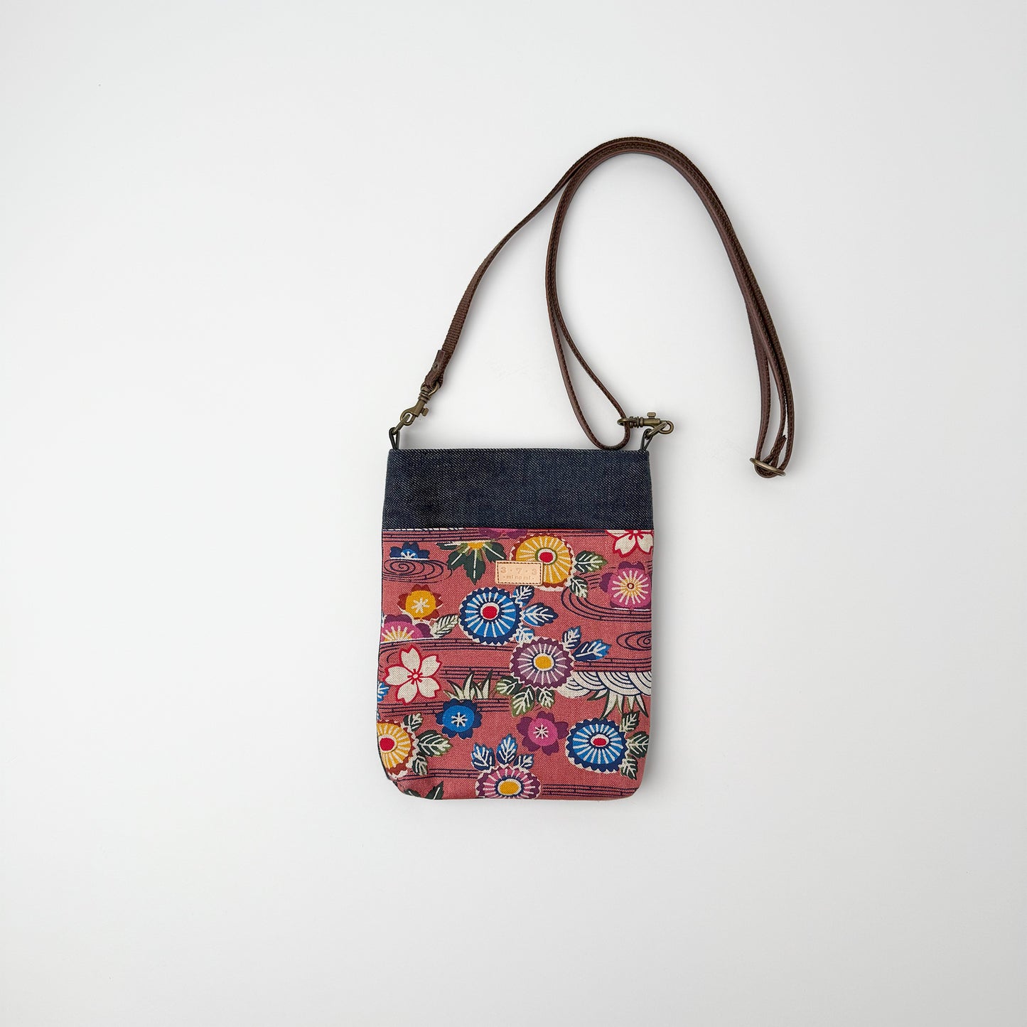 ３・７・３デニムサコッシュバッグ