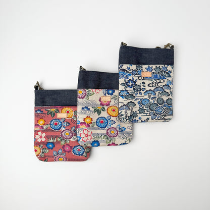 ３・７・３デニムサコッシュバッグ