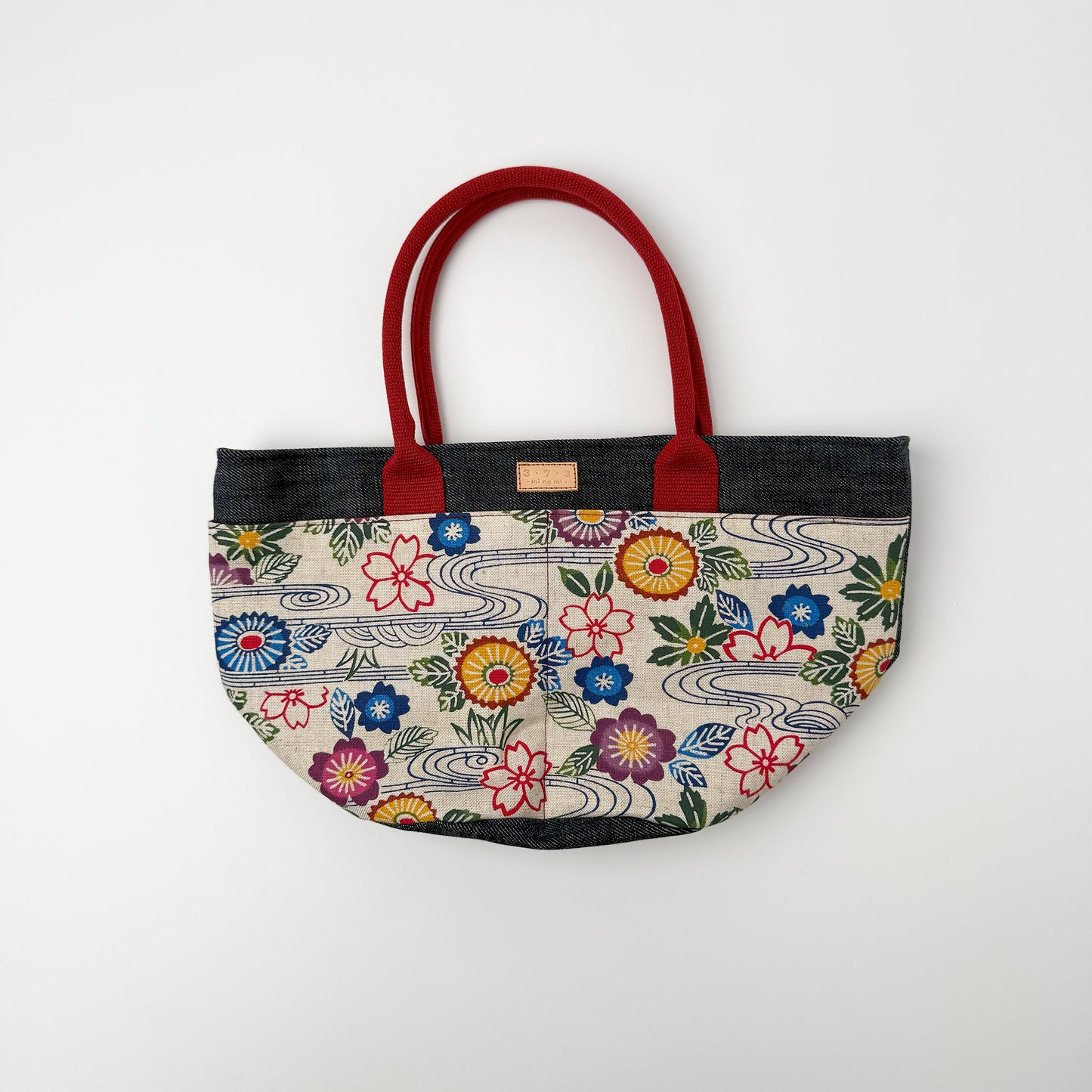 ３・７・３デニムマルシェバッグ(小）