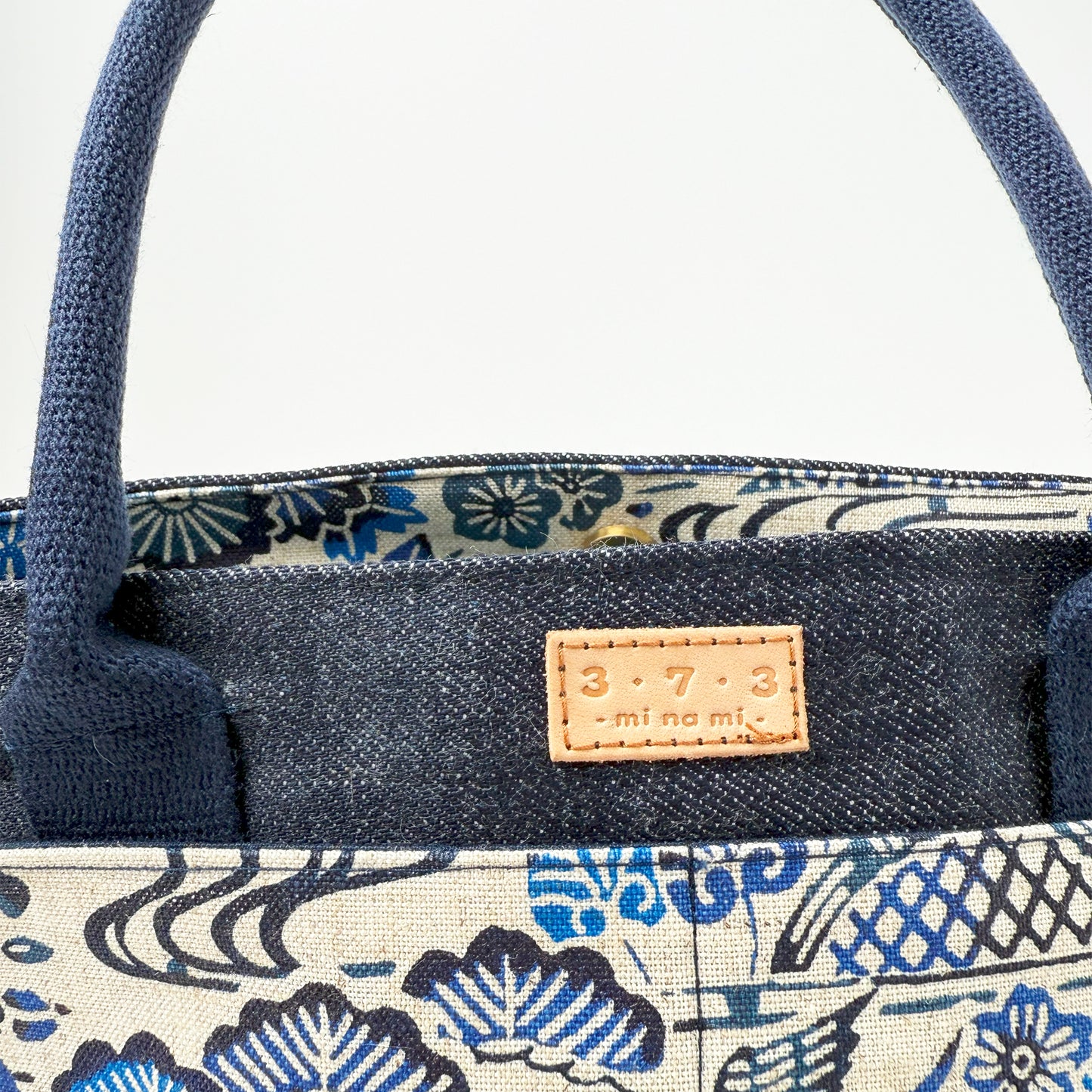 ３・７・３デニムマルシェバッグ(小）