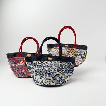 ３・７・３デニムマルシェバッグ(小）