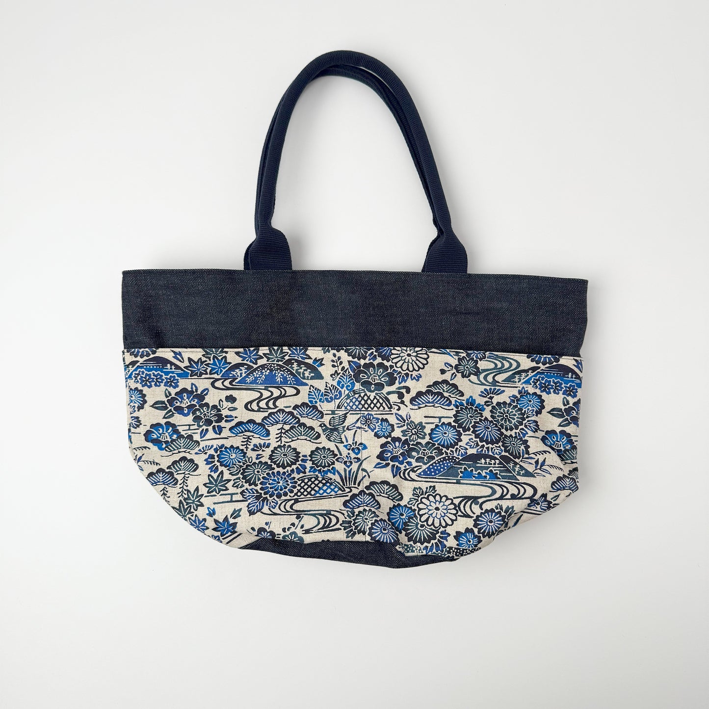 ３・７・３デニムマルシェバッグ(大)