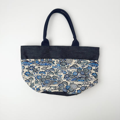 ３・７・３デニムマルシェバッグ(大)