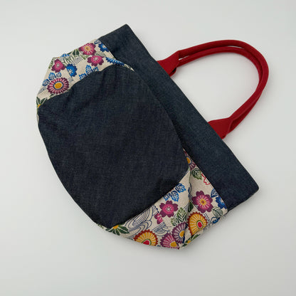 ３・７・３デニムマルシェバッグ(大)