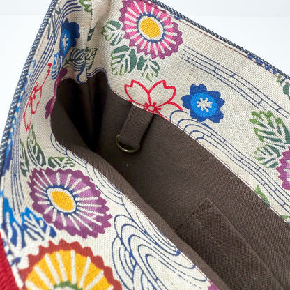 ３・７・３デニムマルシェバッグ(大)