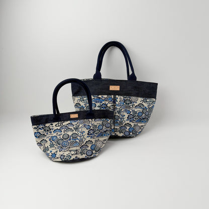 ３・７・３デニムマルシェバッグ(小）