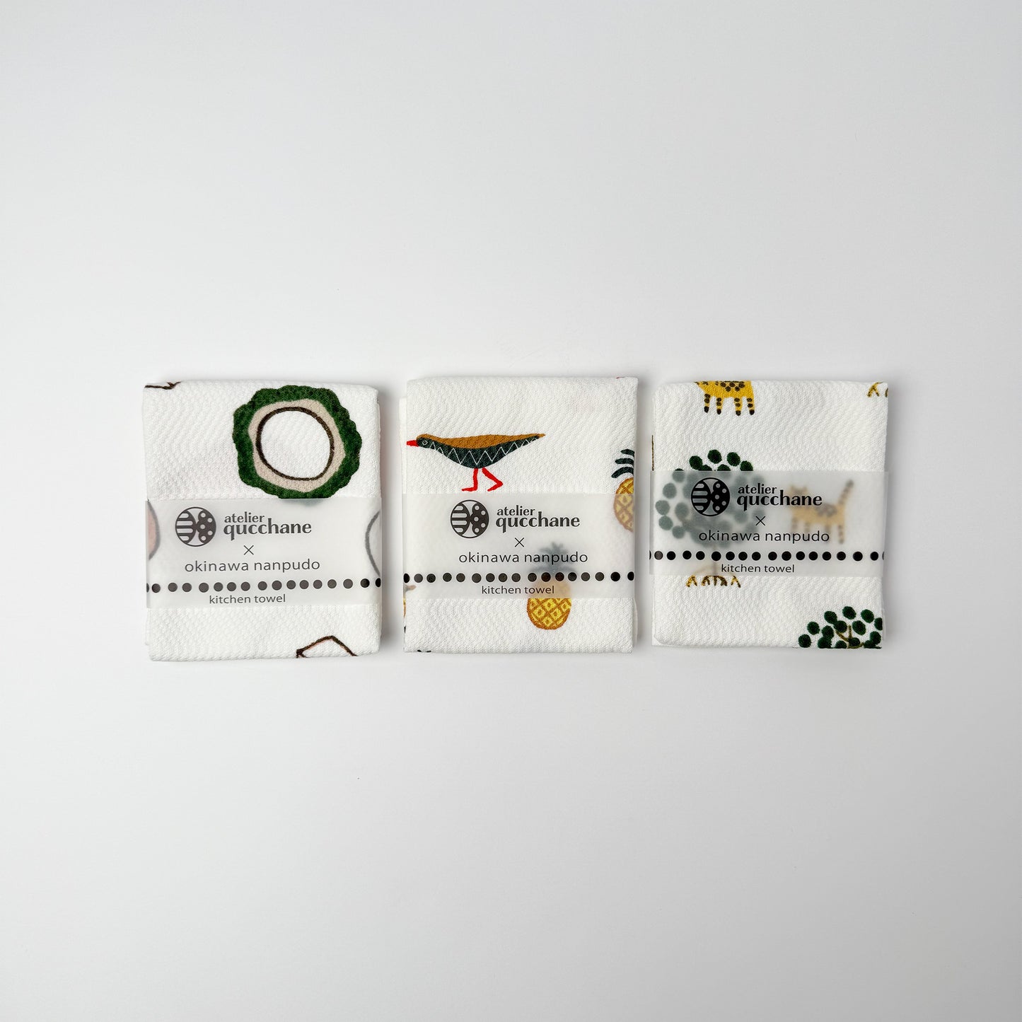 アトリエクッチャネ×沖縄南風堂　キッチンタオル