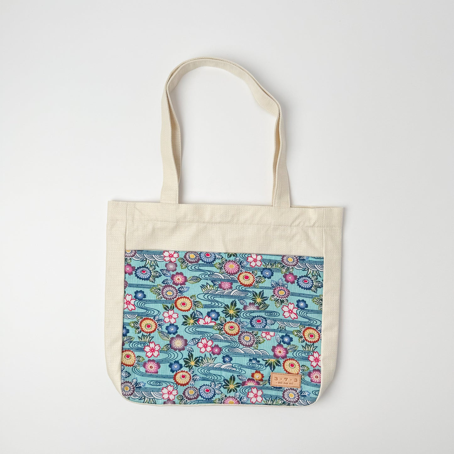 ３・７・３WHITE SPLASH A4トートバッグ