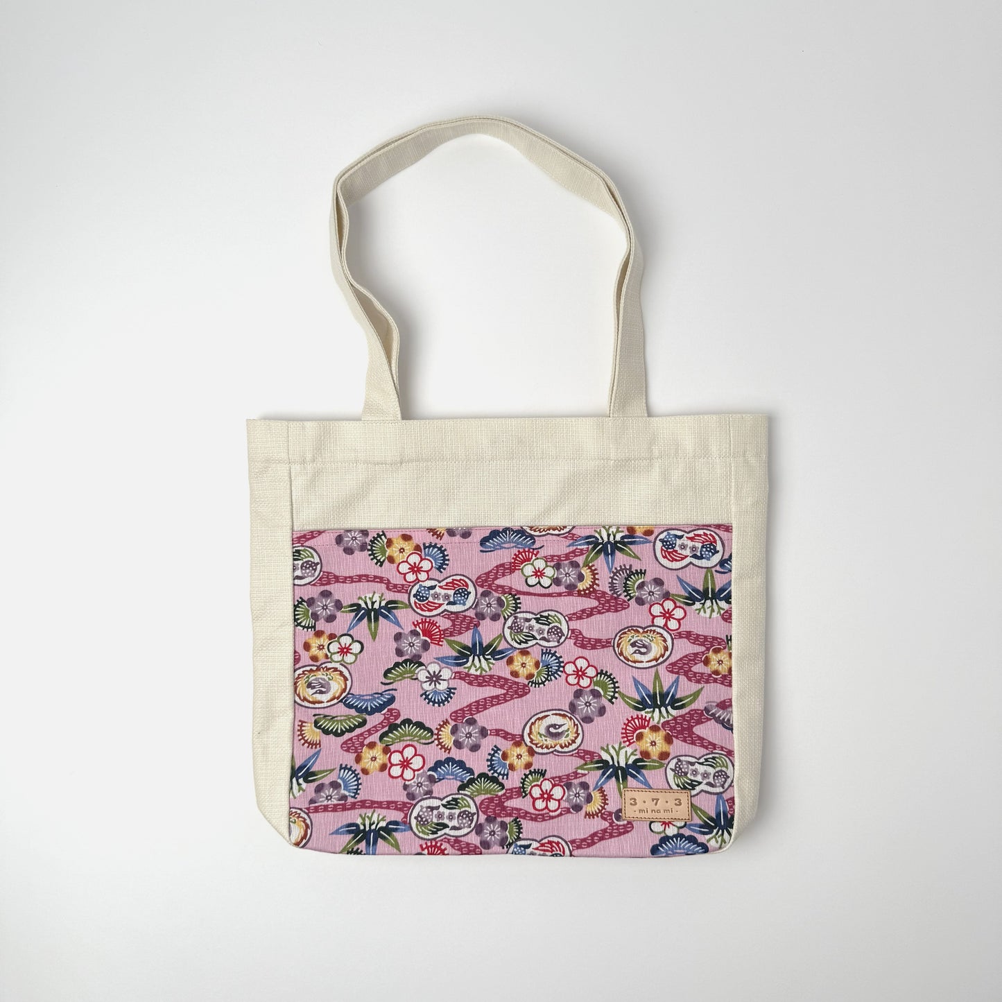 ３・７・３WHITE SPLASH A4トートバッグ