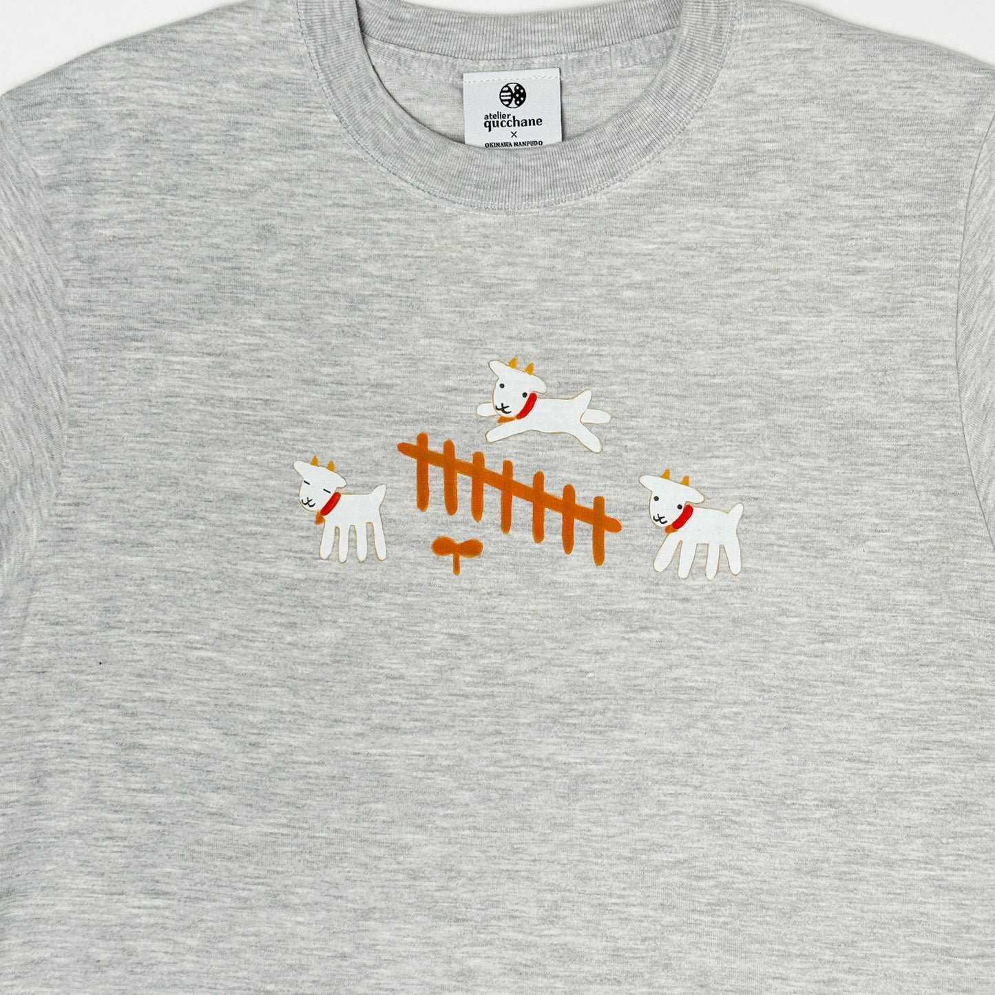 アトリエクッチャネ×沖縄南風堂 Tシャツ【ヤギ】大人サイズ