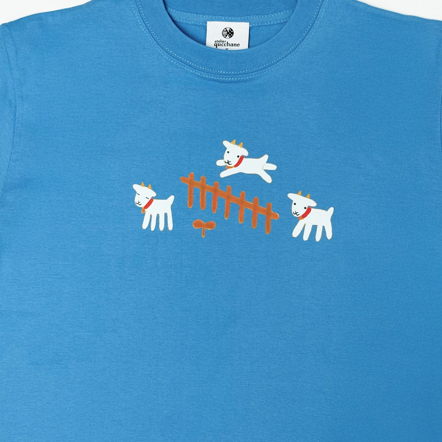 アトリエクッチャネ×沖縄南風堂 Tシャツ【ヤギ】大人サイズ