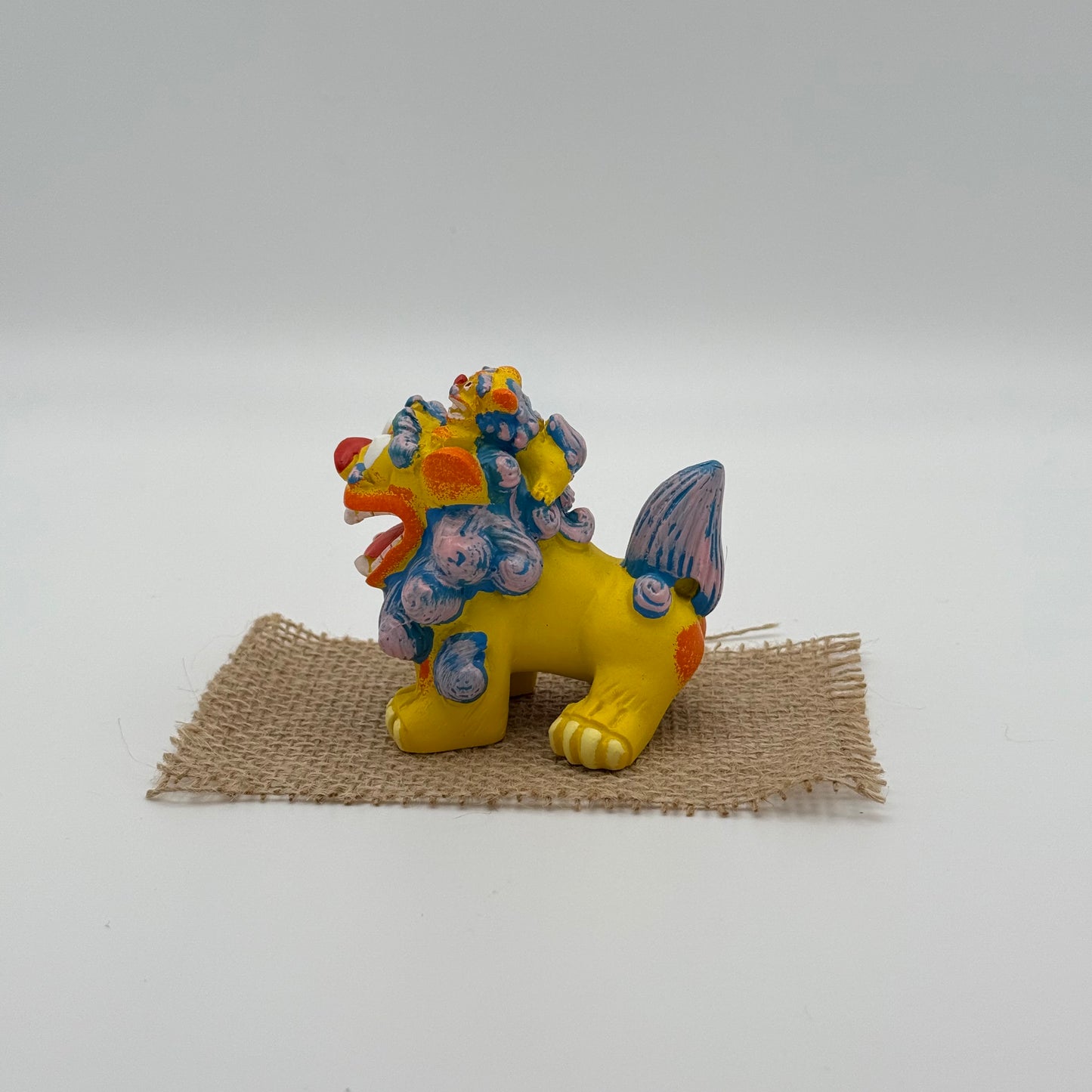 幸福の親子シーサー