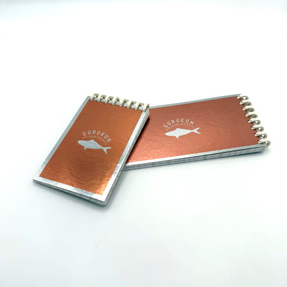 kamitopia メタリックカラーメモ帳 2冊セット- HIKARIMONO GURUKUN-