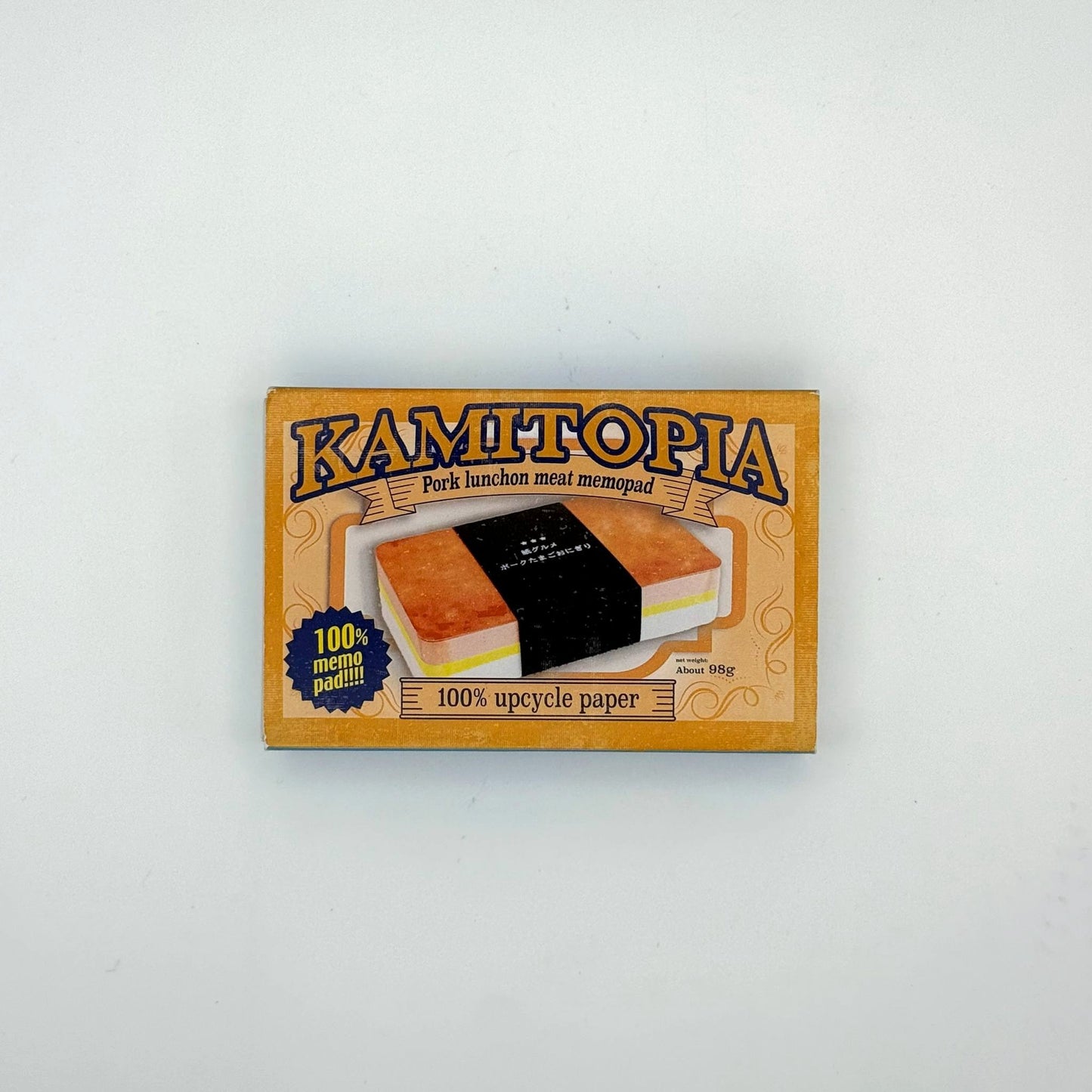 kamitopia 紙グルメメモ帳  ポーク玉子おにぎり