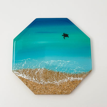 海アート コースター