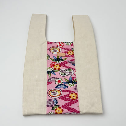 ３・７・３WHITE SPLASH ワンハンドルバッグ