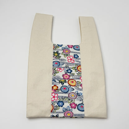 ３・７・３WHITE SPLASH ワンハンドルバッグ