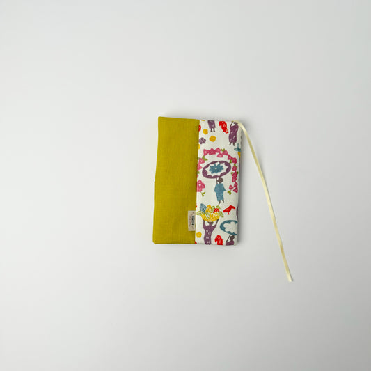 RYUKYU　COLLAGE ブックカバー(市場柄)