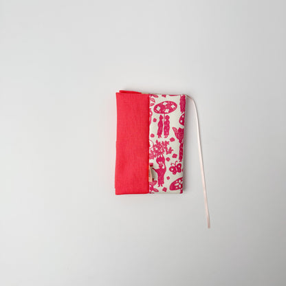 RYUKYU　COLLAGE ブックカバー(市場柄)