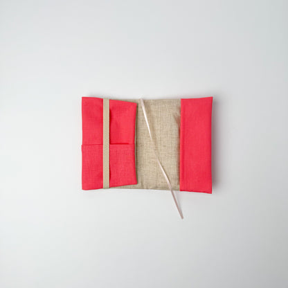 RYUKYU　COLLAGE ブックカバー(市場柄)