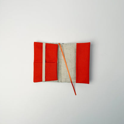 RYUKYU　COLLAGE ブックカバー(ちゃんぷるー柄)