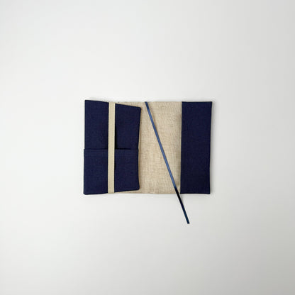 RYUKYU　COLLAGE ブックカバー(ちゃんぷるー柄)