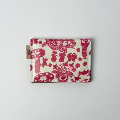 RYUKYU　COLLAGE パスケース(市場柄)