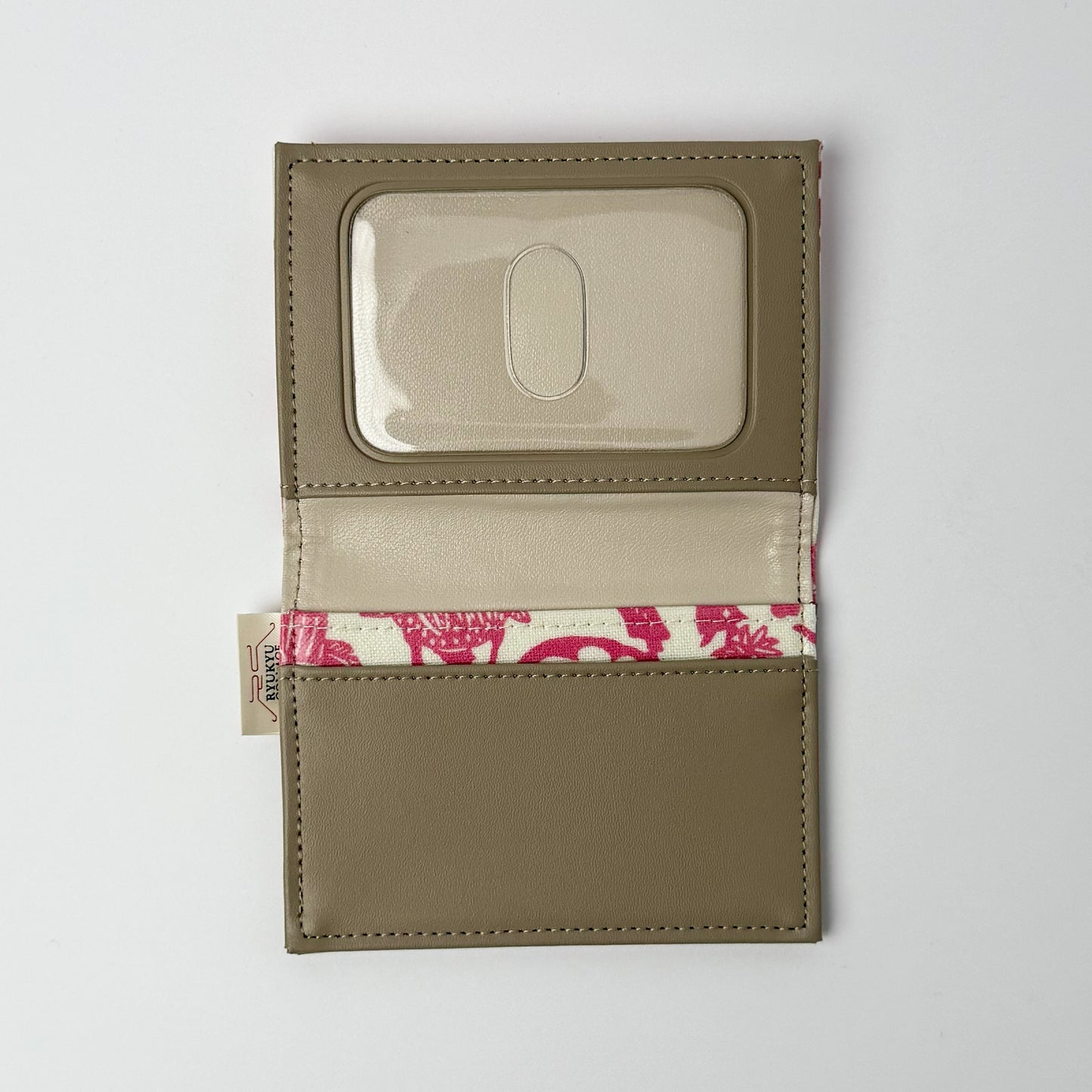 RYUKYU　COLLAGE パスケース(市場柄)