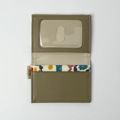 RYUKYU　COLLAGE パスケース(市場柄)