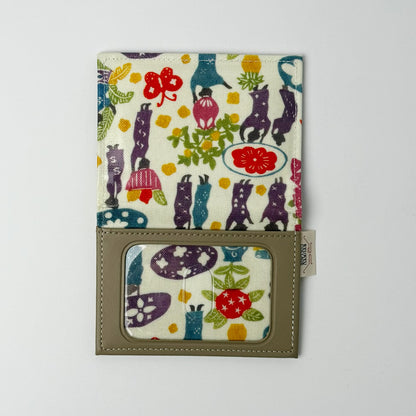 RYUKYU　COLLAGE パスケース(市場柄)