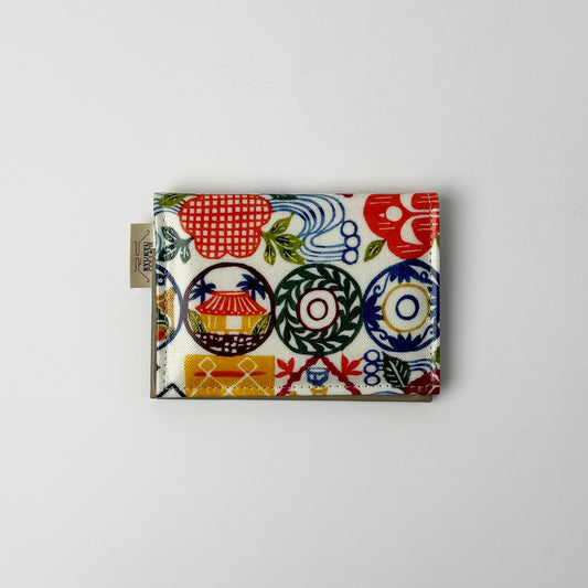 RYUKYU　COLLAGE パスケース(ちゃんぷるー柄)