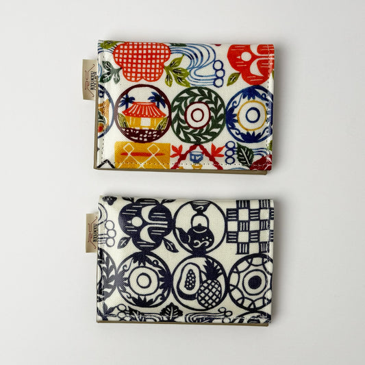 RYUKYU　COLLAGE パスケース(ちゃんぷるー柄)