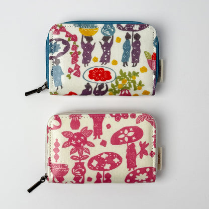 RYUKYU　COLLAGE コインケース(市場柄)