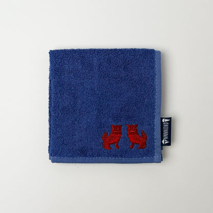 竹繊維刺繍ワンポイントミニタオル