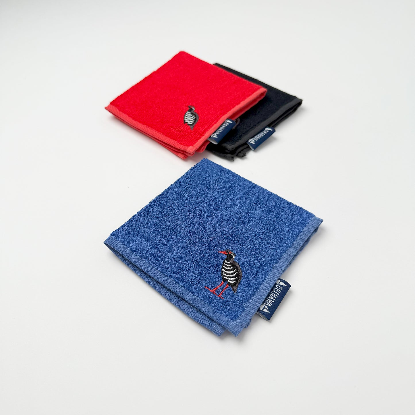 竹繊維刺繍ワンポイントミニタオル