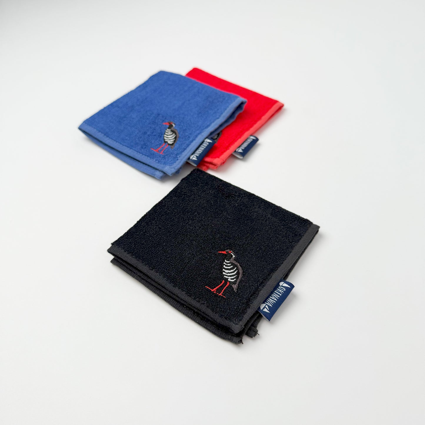 竹繊維刺繍ワンポイントミニタオル