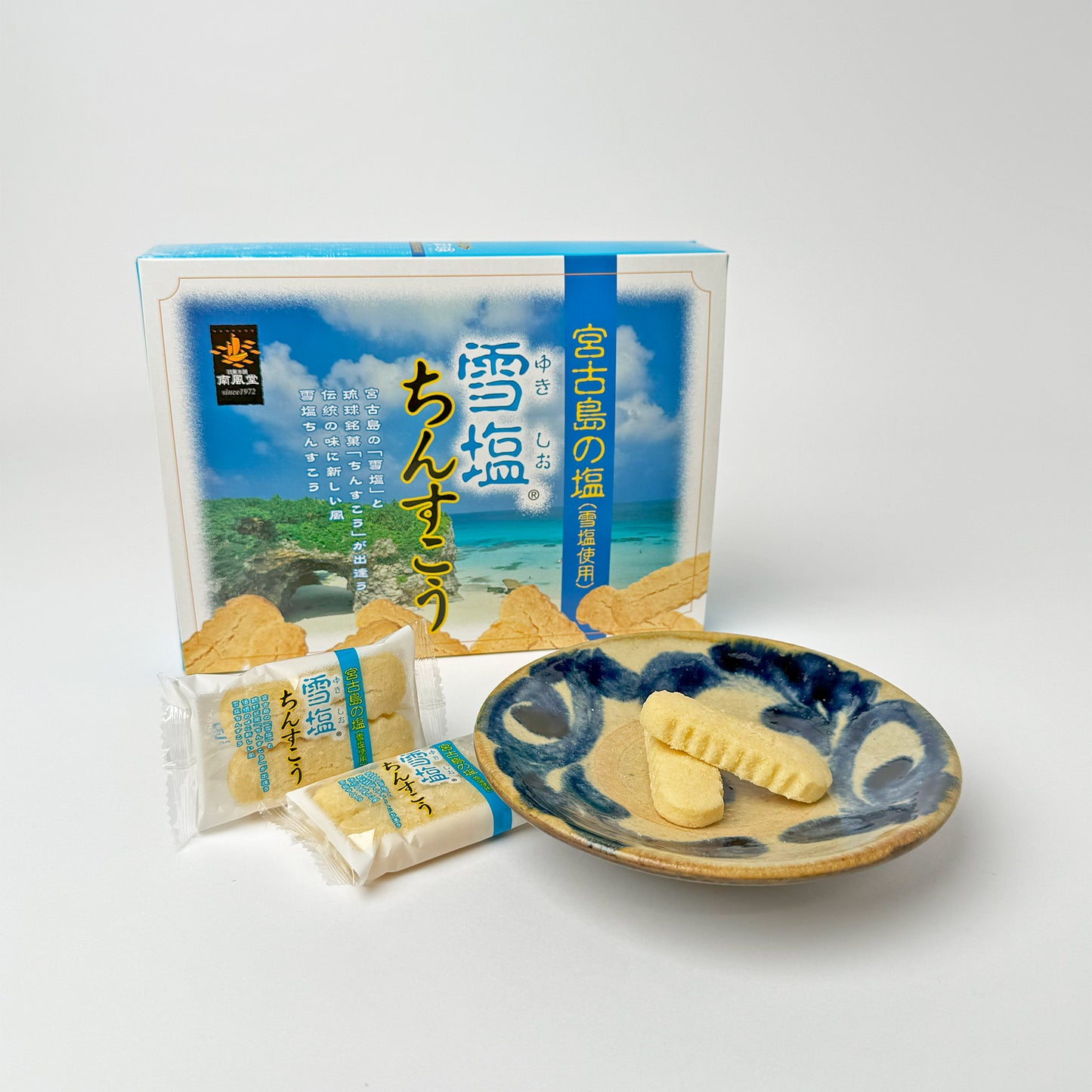 雪塩ちんすこう 個包装 2個×24袋 琉球銘菓