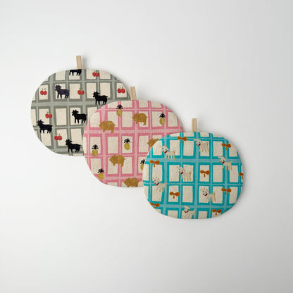 アトリエクッチャネ×沖縄南風堂　鍋敷きミトン