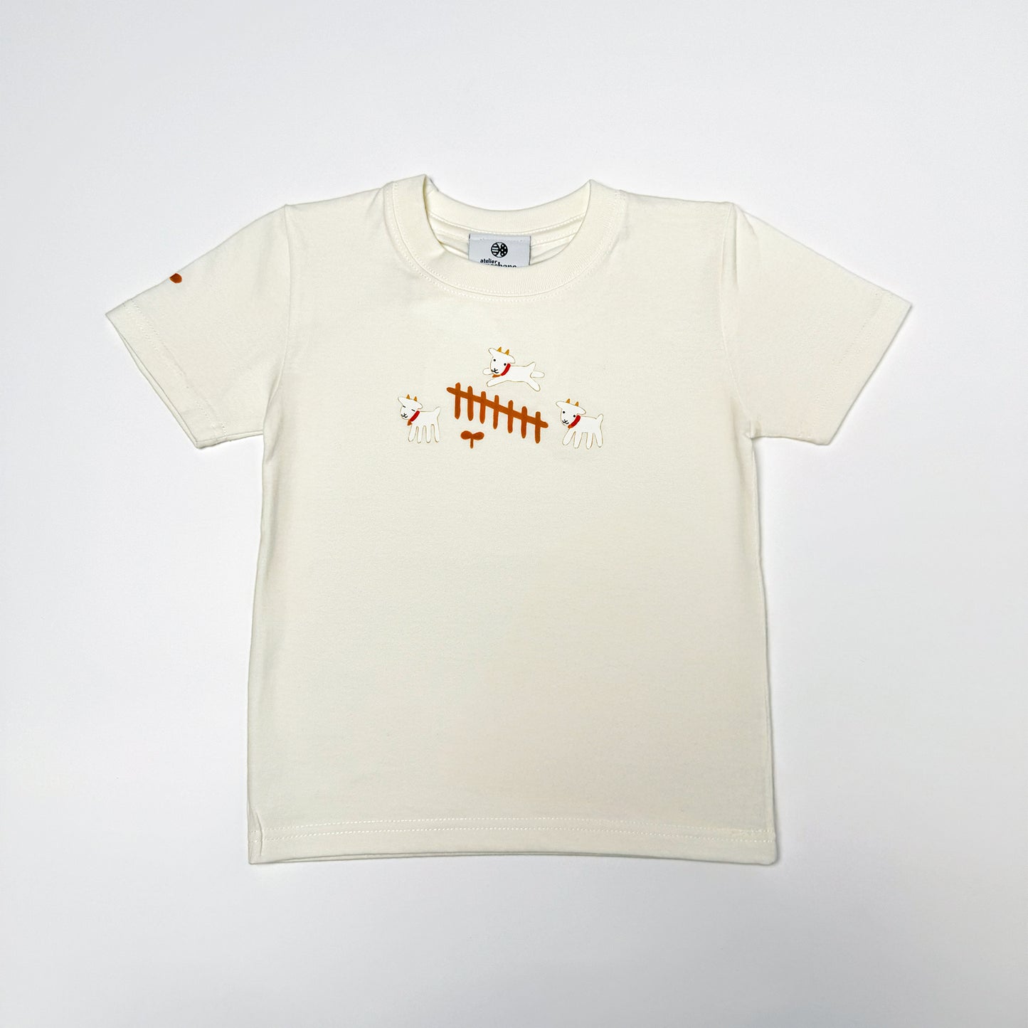 アトリエクッチャネ×沖縄南風堂 Tシャツ【ヤギ】キッズサイズ