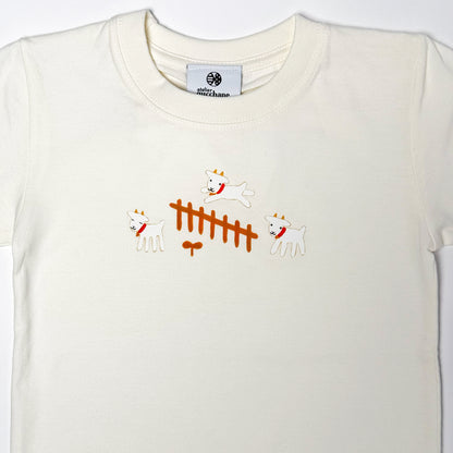 アトリエクッチャネ×沖縄南風堂 Tシャツ【ヤギ】キッズサイズ