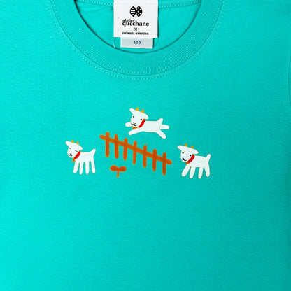 アトリエクッチャネ×沖縄南風堂 Tシャツ【ヤギ】キッズサイズ