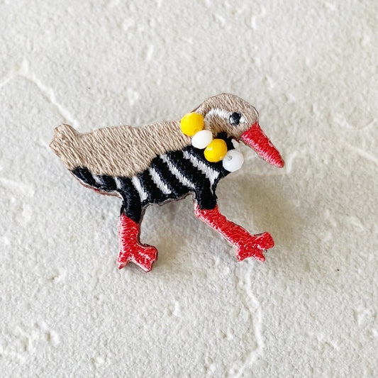 nuuno ピンブローチ-ヤンバルクイナ-